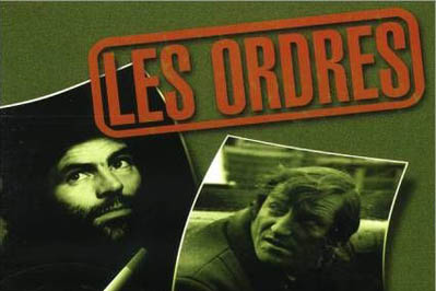 Affiche couleur cinéma: Les ordres