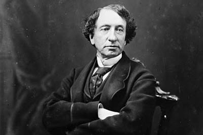 photo portrait noir et blanc John A. Macdonald