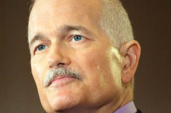 Photo portrait couleur Jack Layton